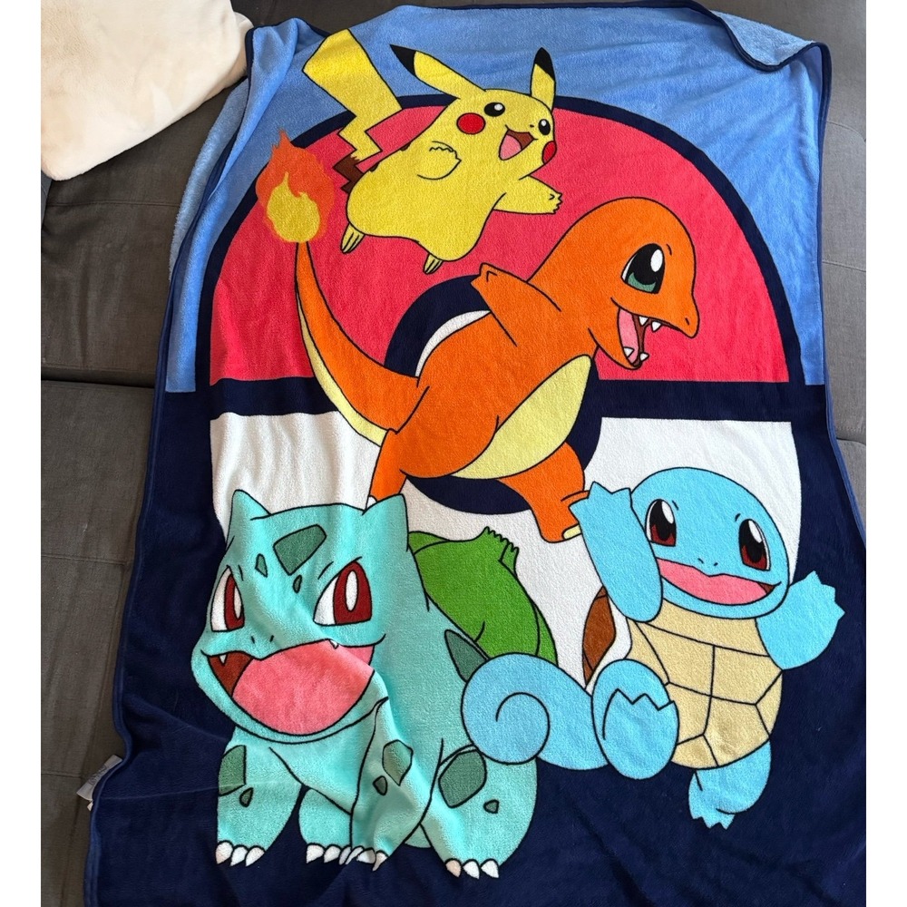 Pokémon‎ kids fleece blanket 46 x 40"